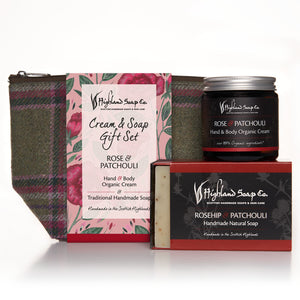 
                  
                    Load image into Gallery viewer, NEW!  Hand &amp;amp; Body Cream with Soap Gift Bag
                  
                